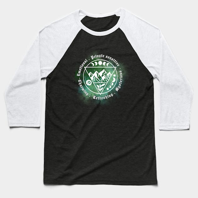 Earth Baseball T-Shirt by Legacy of Self-Expression Art